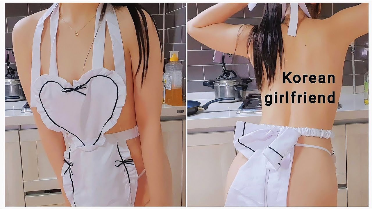 Korean Girlfriend cleans for you 청소하는 여친 Nude Youtube Video