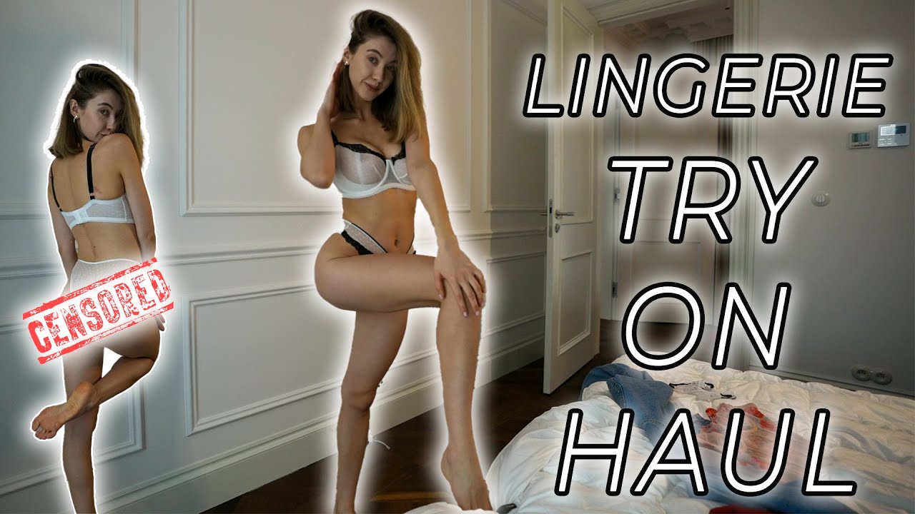 Katiabang Lingerie Try On Haul See Through Lingeries Haul K Nude