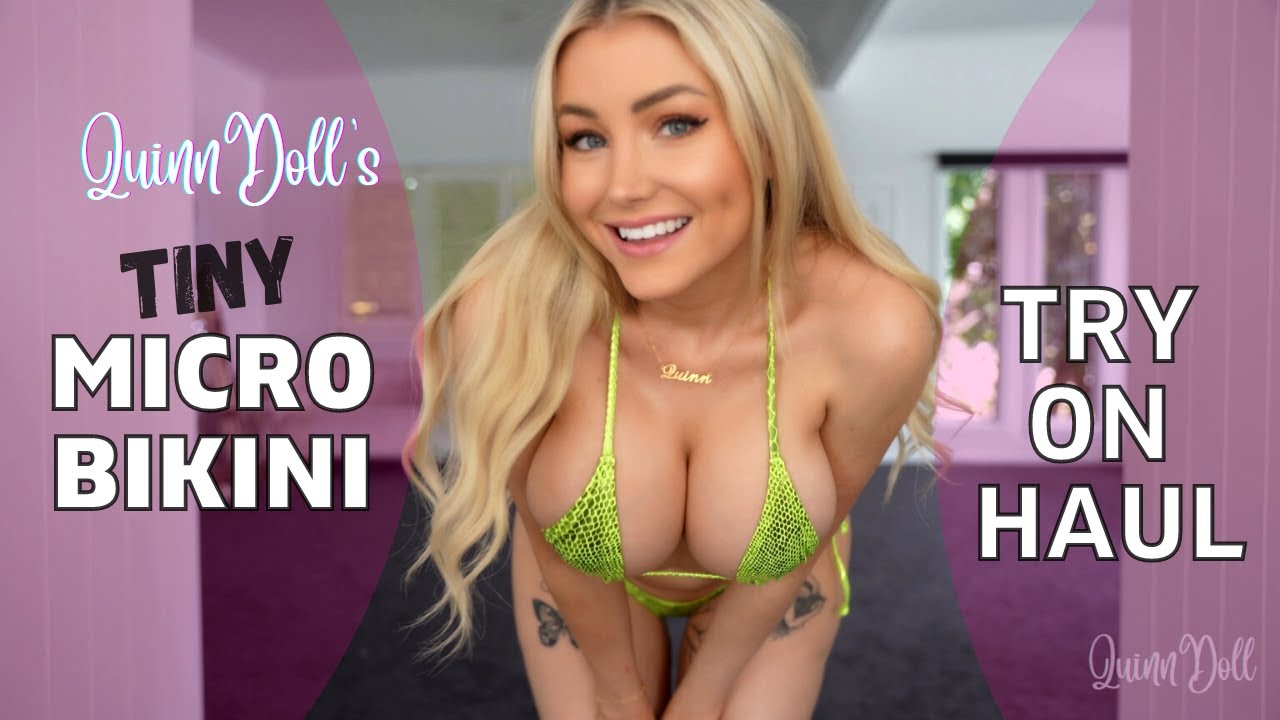 New Tiny Sexy Micro Bikini Try On Haul Shein Nude Youtube Video