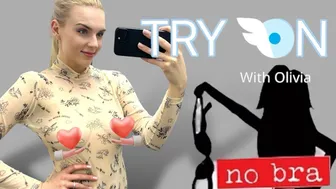 [4K] Hot Try on Haul Transparent | Try on 2024 with Olivia #1