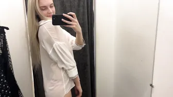 [4K] Exclusive Transparent Try on Haul | See-Through Outfits with Olivia #3