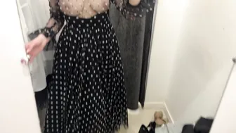 [4K] Transparent Dresses Haul with Olivia | See through Try on #5