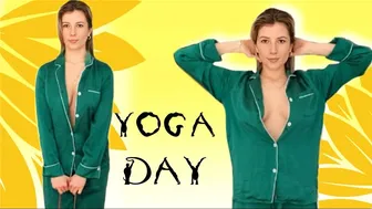 Yoga for Comfort: Relaxing in Luxurious Silk Pajamas