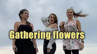 Gathering flowers special video for fans | Whose bouquet will be the most beautiful?