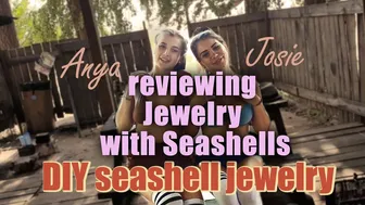 reviewing Jewelry with Seashells