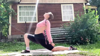 Stress Relief Yoga Outdoor #8