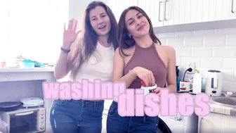 Wash the Dishes with my pretty friend