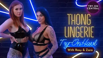 Roxy & Zara | Sexy Thong Lingerie & Lace Try-On Haul