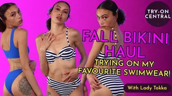 Lady Tokka | British Thong Bikini Try On Haul | 2023 Sexy Revealing Thong Bikini Review #1