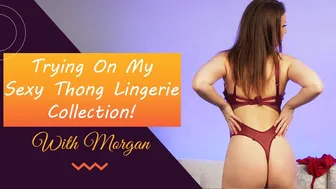 Sexy New 2023 Thong Lingerie Try On Haul - With Morgan M