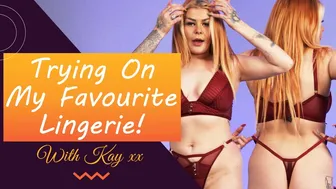 Sexy 2023 Lingerie Try On Haul - With Kay