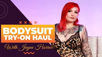 Sexy Sheer Bodysuit Try-On Haul - With Jayne Horror