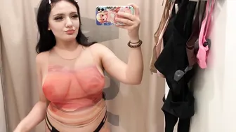 See-Through/Transparent Lingerie and Clothes | Try-On Haul | At The Mall №5 #4