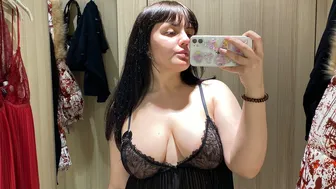 See-Through Try On Haul | Transparent Lingerie and Clothes | Try-On Haul At The Mall №26