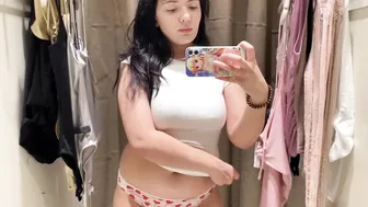 See-Through Try On Haul | Transparent Lingerie and Clothes | Try-On Haul At The Mall №33 #4