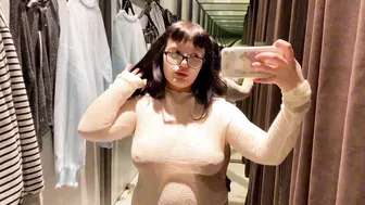 See-Through Try On Haul | Transparent Lingerie and Clothes | Try-On Haul At The Mall №34 #6