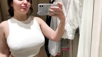 See-Through Try On Haul | Transparent Lingerie and Clothes | Try-On Haul At The Mall №36 #5