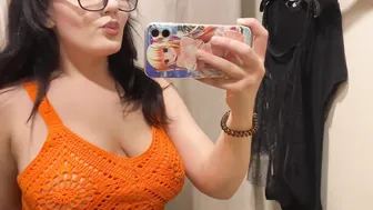 See-Through Lingerie and Clothes | Try-On Haul At The Mall №2 #8