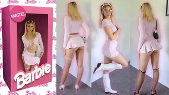 GIRLIEST BARBIE TRY ON HAUL (Your Blonde Girlfriend) ????✨