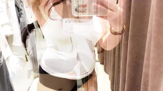 See-Through Try On Haul | Transparent Lingerie and Clothes | Try-On Haul At The Mall №40 #5