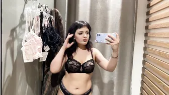 See-Through/Transparent Lingerie Try-On Haul At The Mall #10