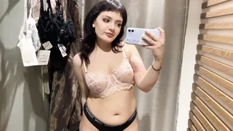 See-Through/Transparent Lingerie Try-On Haul At The Mall #4