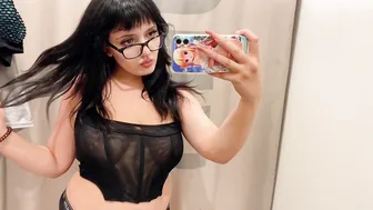 See-Through/Transparent Lingerie and Clothes | Try-On Haul | At The Mall №17 #9