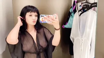 See-Through/Transparent Lingerie and Clothes | Try-On Haul | At The Mall №18 #5