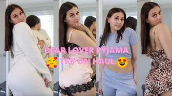 PYJAMA try on haul from DEAR LOVER