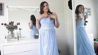 trying on FORMAL DRESSES from JJ'S HOUSE #5