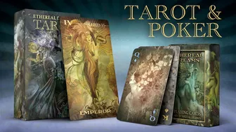 Fantasy Art Models Reveal the Secret Poker Deck Hidden Inside Tarot.