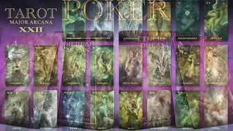 Fantasy Art Models Reveal the Secret Poker Deck Hidden Inside Tarot. #5