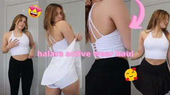 hot HALARA try on haul