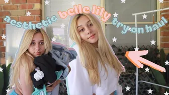 TRYING NEW SMALL BUSINESS?! *bellelily try on haul*