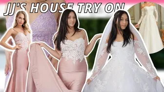 Formal/Wedding Dress Haul! || From JJ'S HOUSE! ♥️♥️♥️♥️ #1