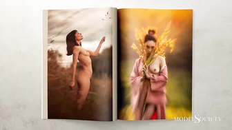 "It's a place of beauty" Nude art photographer on Model Society Magazine #9