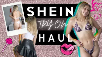 MASSIVE SHEIN HAUL! (Bikinis/Mini Skirts/Crops)