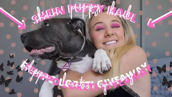 SHEIN Puppy Try On Haul / MASSIVE GIVEAWAY #1