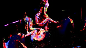 How to Photograph Nude Models with Black Light Body Paint by John Poppleton #8