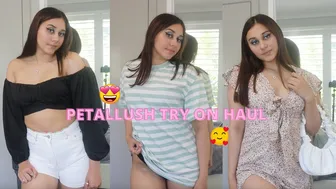 cute & trendy PETALLUSH try on haul