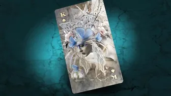 Stunning Fantasy Models in Exquisite Tarot and Poker Decks #10