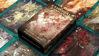 Stunning Fantasy Models in Exquisite Tarot and Poker Decks #2