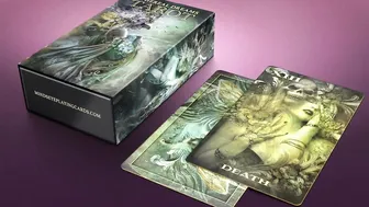 Stunning Fantasy Models in Exquisite Tarot and Poker Decks #6