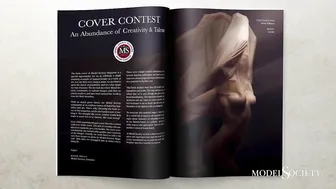 The best nude art chosen by models, photographers and fans. Model Society Magazine cover contest. #3