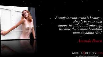 Naked Authenticity: Nude art model Ananda Rosen reveals her naked humanity #2