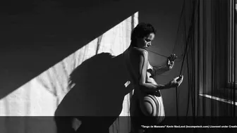 Shadow Tango: Nude Model Dancing in Beautiful Light by CommandoArt #10