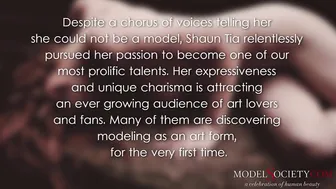 Shantia Veney on How to be a Model - Shaun Tia and The Art of Sensual Nude Modeling #3