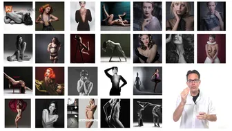 How to Master Nude Model Photography Lighting With One light