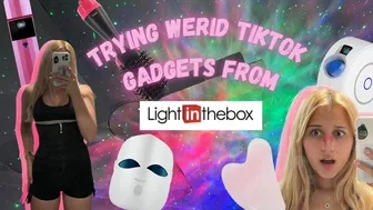 glowing up w/ tiktok gadgets, bikinis & waist trainer