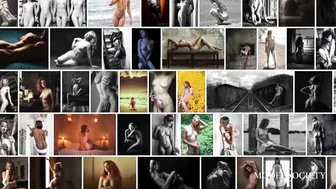 Nude Art Models and Photographers Inside Model Society Magazine #10